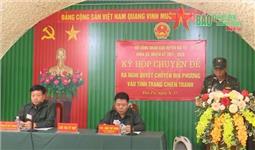 Huyện Đại Từ hoàn thành xuất sắc nhiệm vụ diễn tập khu vực phòng thủ năm 2023